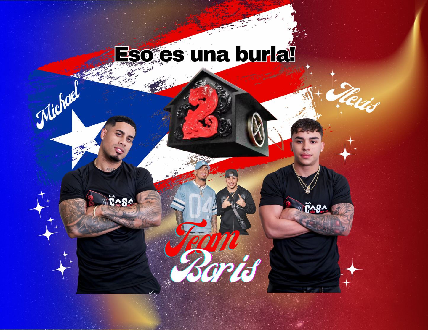 Team Los Boris, La Casa De Alofoke Design 20 oz Tumbler, Team Michael, Team Jlexis